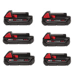 M18 18-Volt Lithium-Ion Compact Battery Pack 1.5Ah (4-Pack) - Super Arbor