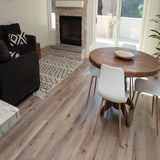 CALI Mute step Aged Hickory Brown 20-mil x 7-in W x 48-in L Waterproof Interlocking Luxury Vinyl Plank Flooring (24.03-sq ft/ Carton)