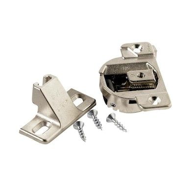 Blum 1/2-in Nickel Plated Self-Closing Concealed Cabinet Hinge
