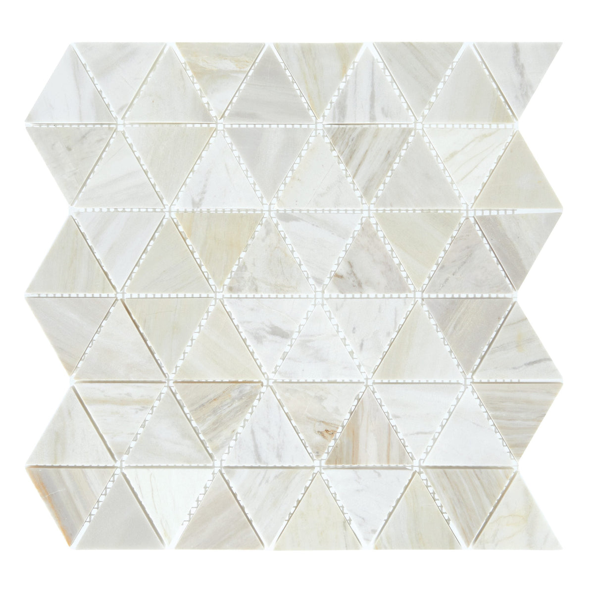 Daltile Pietra Divina Namaste 12-in x 12-in Multi-finish Natural stone Marble Marble look Diamond Mosaic Floor and Wall Tile product image