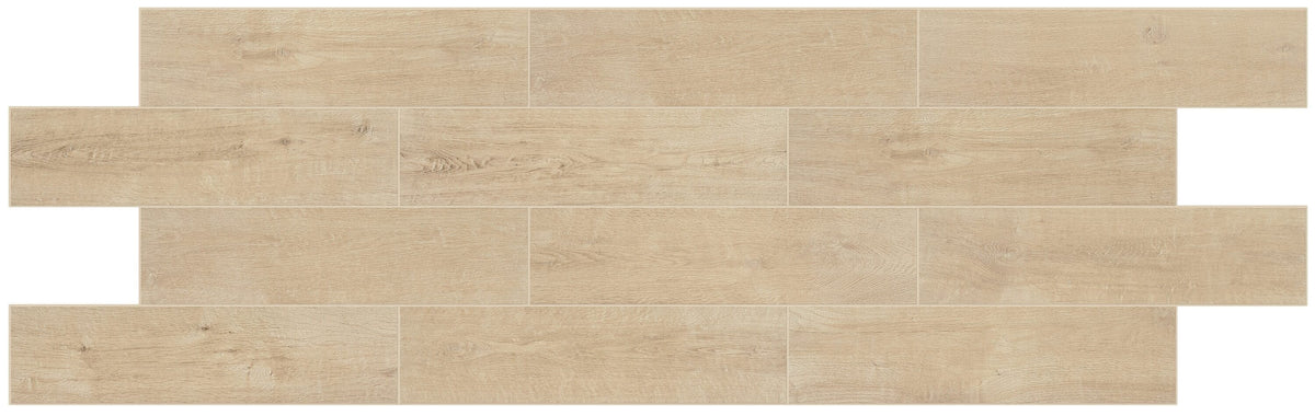 Daltile Gaineswood Pine 6-in x 24-in Matte Porcelain Wood look Floor and Wall Tile product image