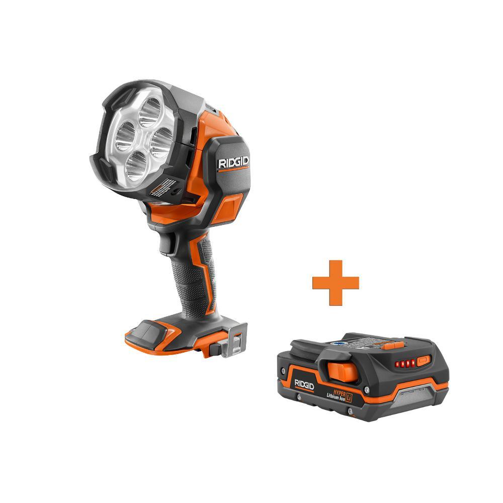 18-Volt Cordless Hybrid Light Cannon with 1.5 Ah Lithium-Ion Battery - Super Arbor