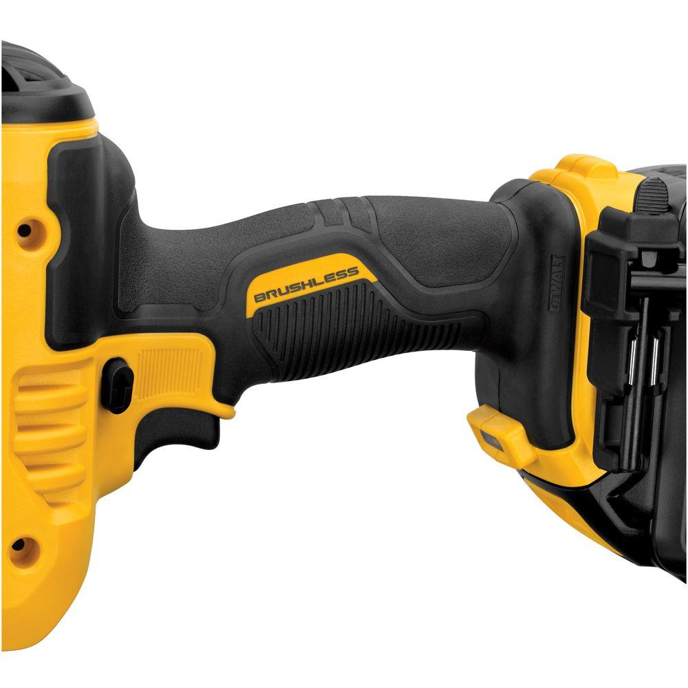 FLEXVOLT 60-Volt MAX Lithium-Ion Cordless Brushless 1/2 in. Stud and Joist Drill w/ (2) Batteries 2Ah, Charger and Bag