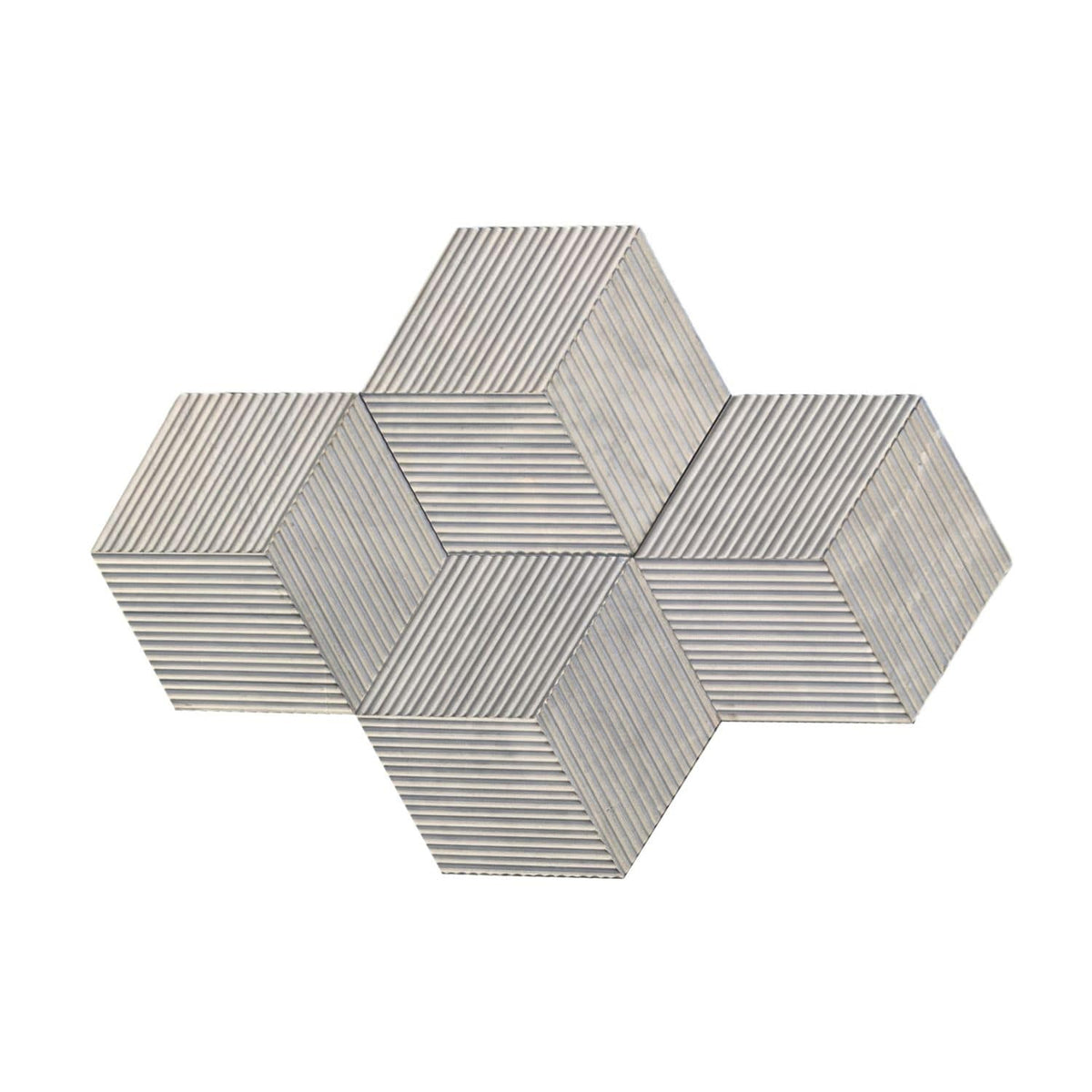 Blisstyle 12 Pcs Gray Natural stone Carton ) product image