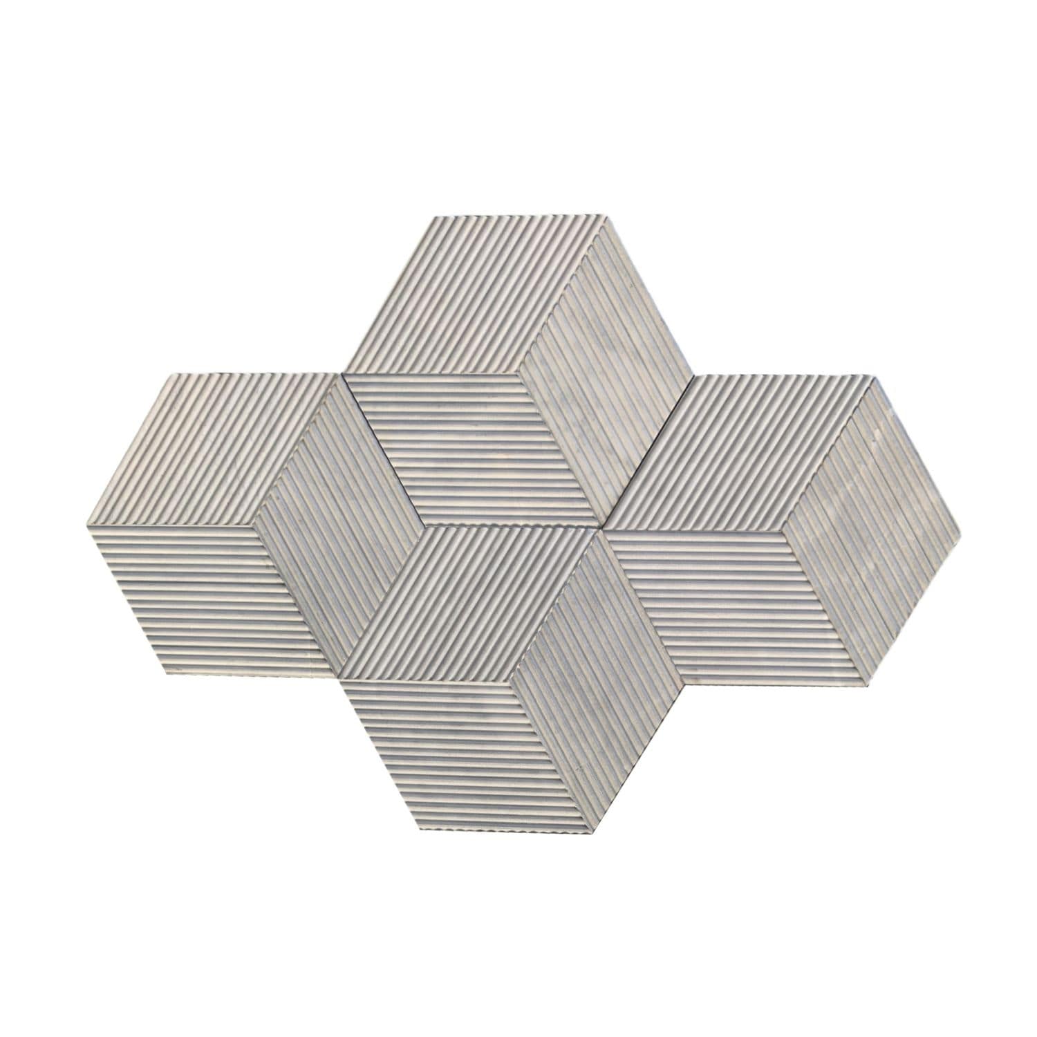 Blisstyle 12 Pcs Gray Natural stone Carton ) product image