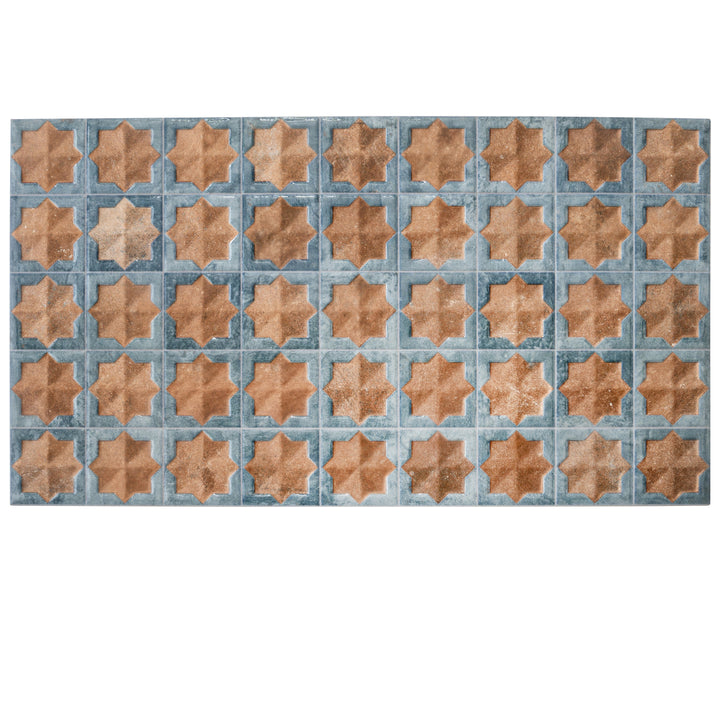 Apollo Tile Citadel Stone Blue and Nude Beige 12-in x 22-in Multi-finish Porcelain Wall Tile product image