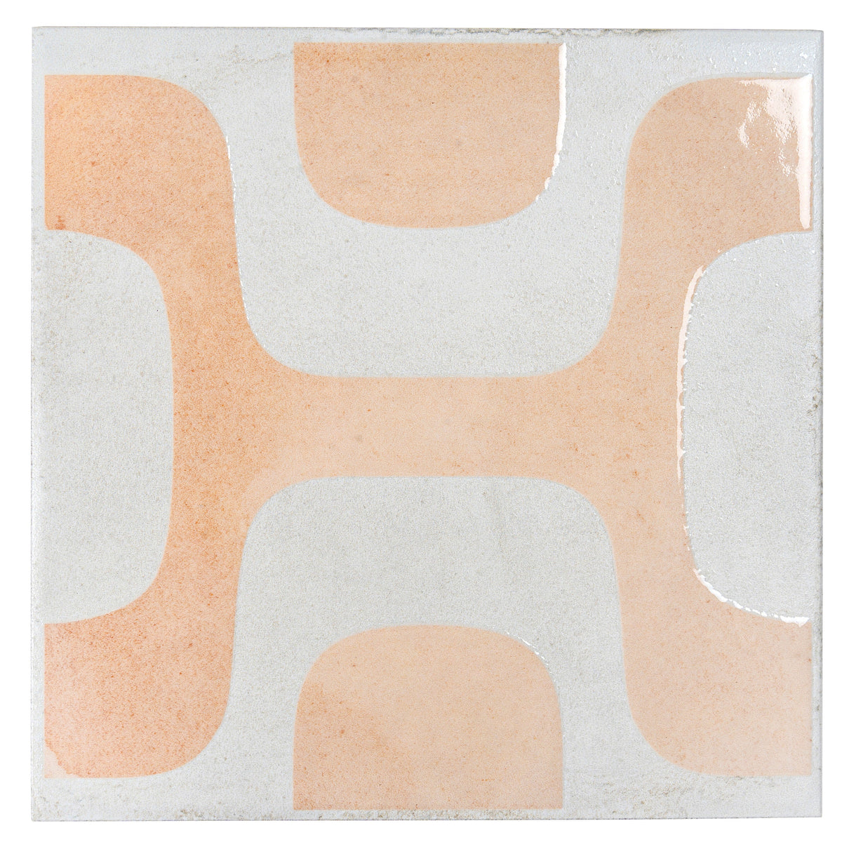 Apollo Tile Cadence White Faded Terracotta 8-in x 8-in Multi-finish Porcelain Floor and Wall Tile product image
