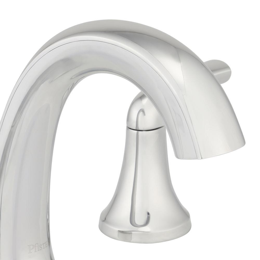 Ladera 8 in. Widespread 2-Handle Bathroom Faucet in Polished Chrome - Super Arbor