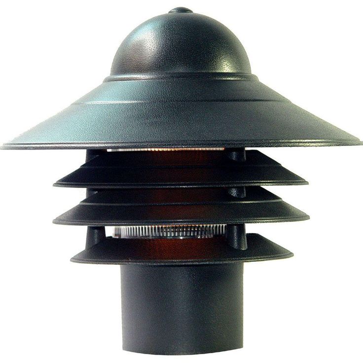 Mariner Textured White Outdoor Post-Mount Light Fixture
