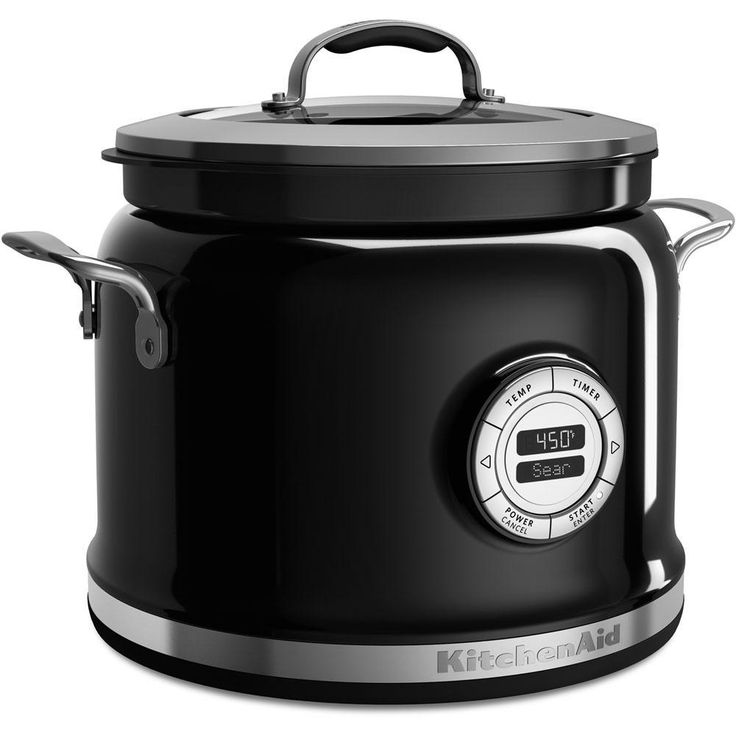 4 Qt. Onyx Black Non-Stick Electric Multi-Cooker