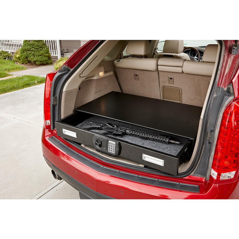 Large Under Bed Safe 40 in. W x 6 in. H x 22 in. D with Digital Lock - Super Arbor