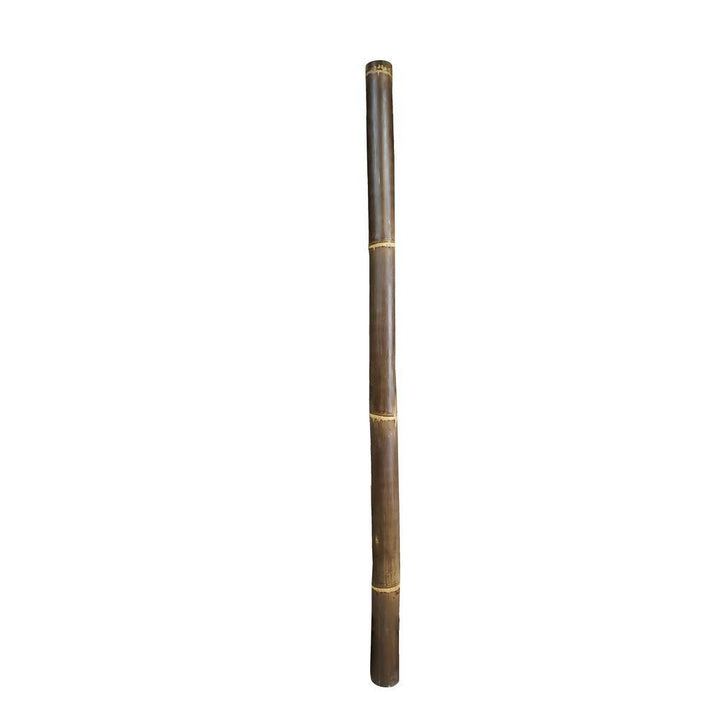 3 in. x 3 in. x 8 ft. L Black Bamboo Untreated Timber Pole - Super Arbor
