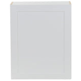 Cambridge Shaker Assembled 30x42x12.5 in. Wall Cabinet with 2 Soft Close Doors in White - Super Arbor