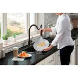 Tyne Single-Handle Pull-Down Sprayer Kitchen Faucet in Oil-Rubbed Bronze - Super Arbor
