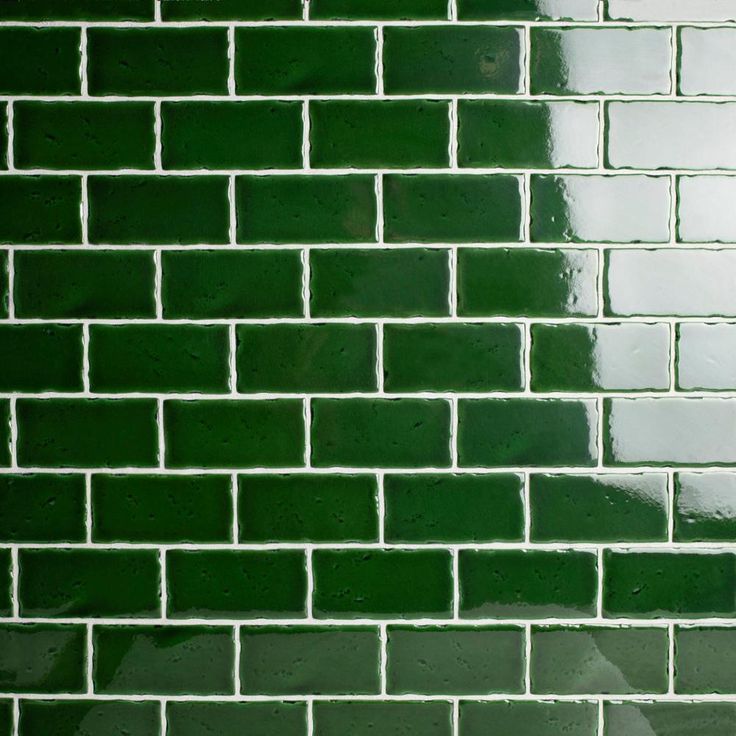 Merola Tile Novecento Verdin 2-1/2 in. x 5-1/8 in. Ceramic Subway Wall Tile (6.16 sq. ft. / case)