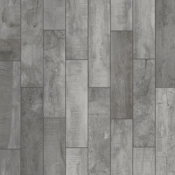 Florida Tile Home Collection Wind River Grey 6 in. x 24 in. Porcelain Floor and Wall Tile (14 sq. ft. / case)