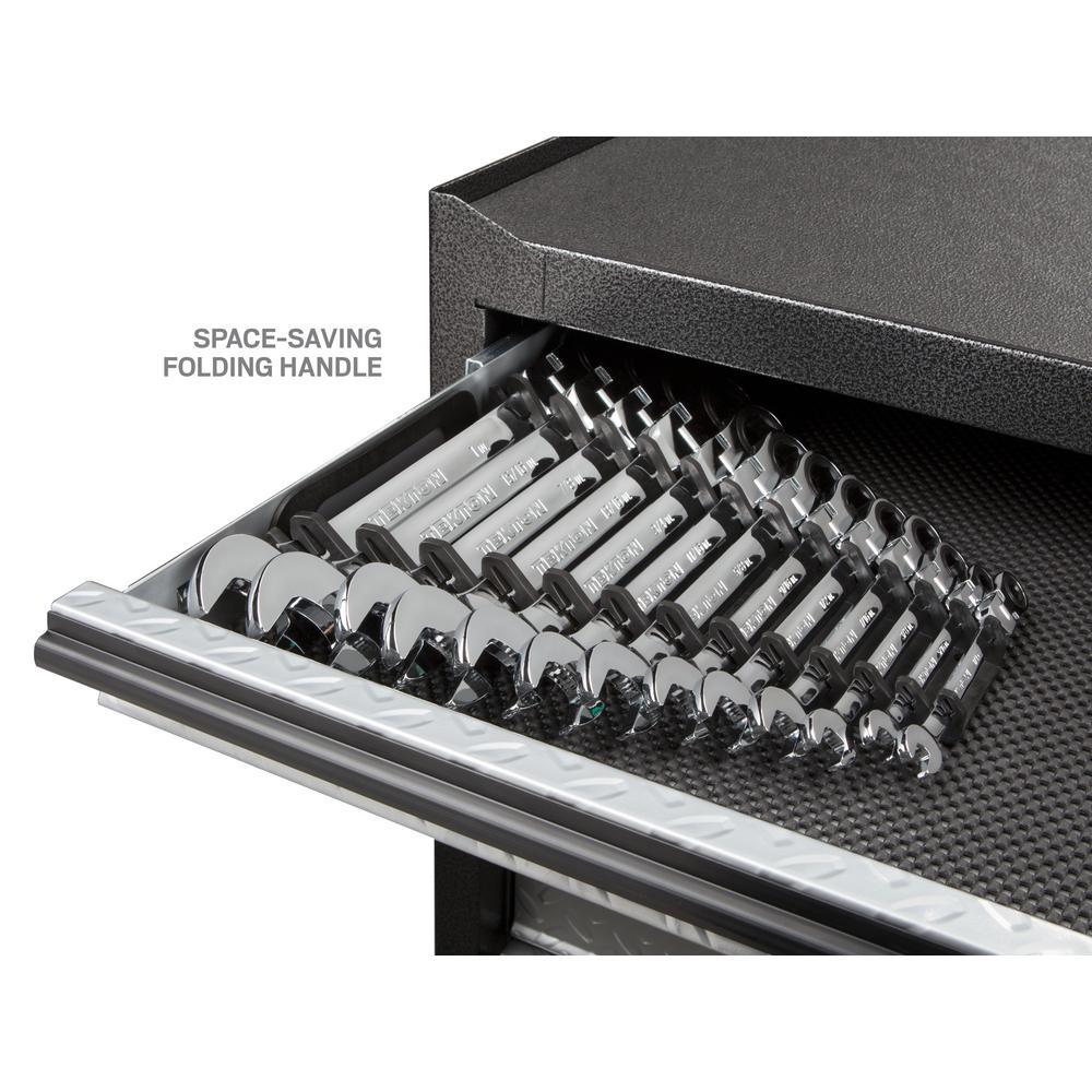 1/4-1 in. Flex-Head Ratcheting Combination Wrench Set (13-Piece) - Super Arbor