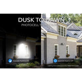 750-Watt Equivalent Integrated Outdoor LED Wall Pack, 11500 Lumens, 5000K, Dusk to Dawn Outdoor Security Light