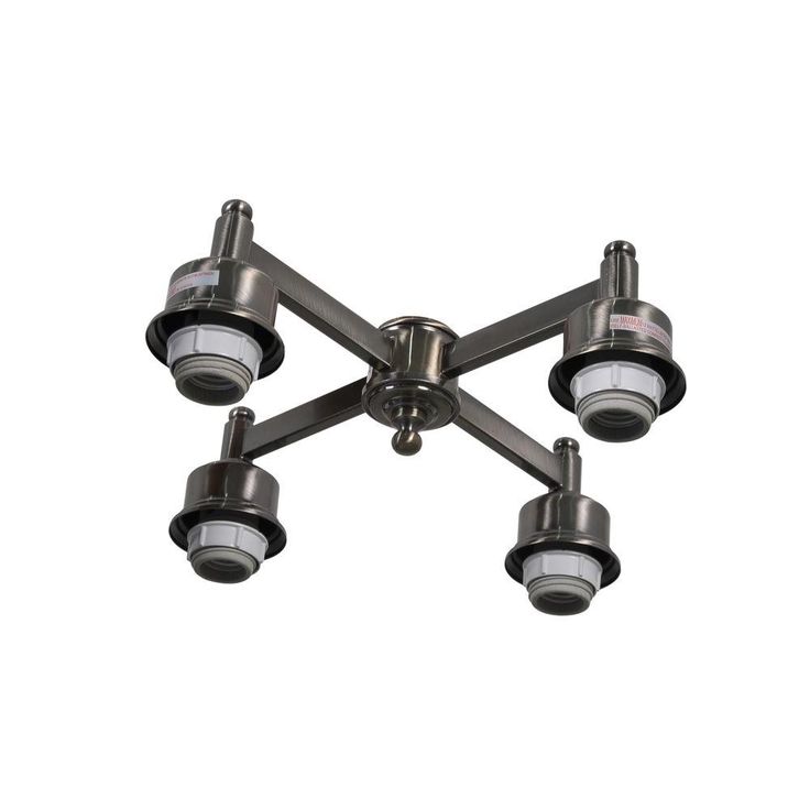 Garrison 52 in. Gunmetal Ceiling Fan Replacement Light Kit