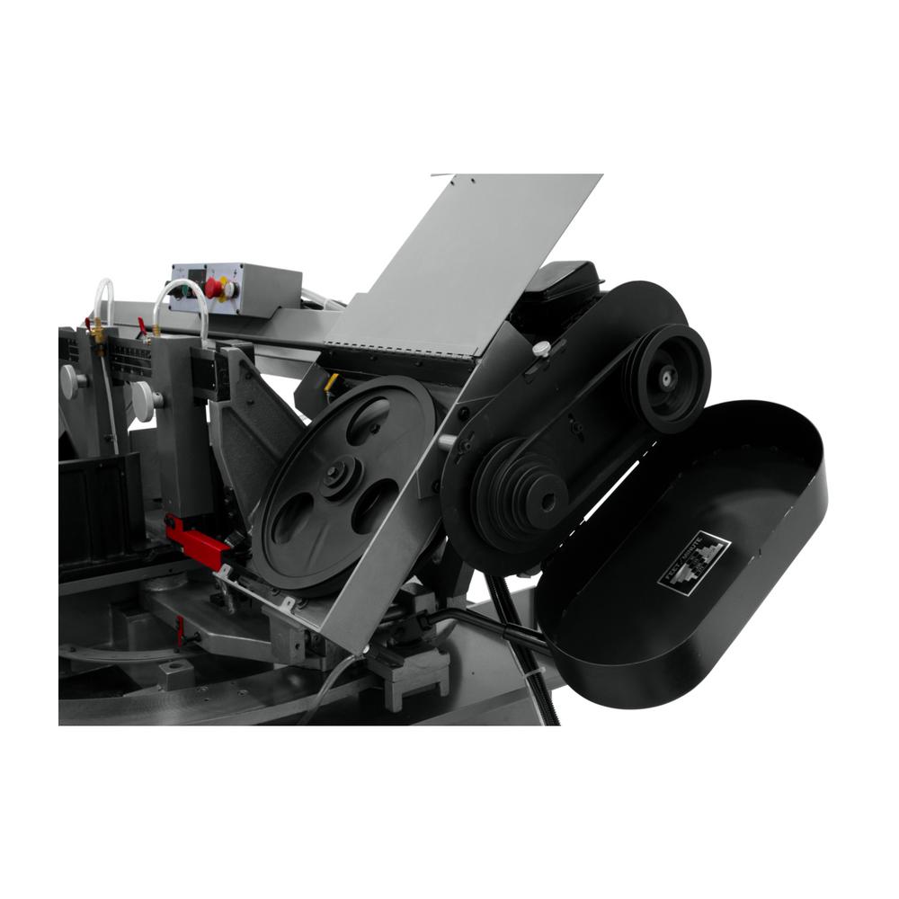 10 in. x 18 in. Metalworking Horizonal Dual Mitering Bandsaw, 1 HP, 230-Volt, 1Ph