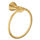 Moen Weymouth Nickel Wall Mount Towel Ring