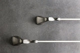 Delta Sawyer 18-in Satin Nickel Wall Mount Single Towel Bar