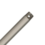 24 in. Brushed Nickel Extension Downrod for 11 ft. ceilings