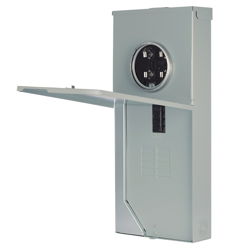 ABB ReliaHome 200-Amp 8-space load center - installed context