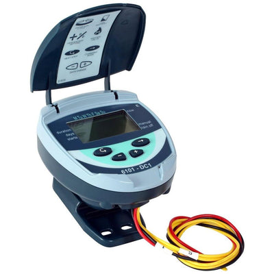 61012 Battery Operated Waterproof Controller with 1 in. Inline Valve and DC Latching Solenoid - Super Arbor