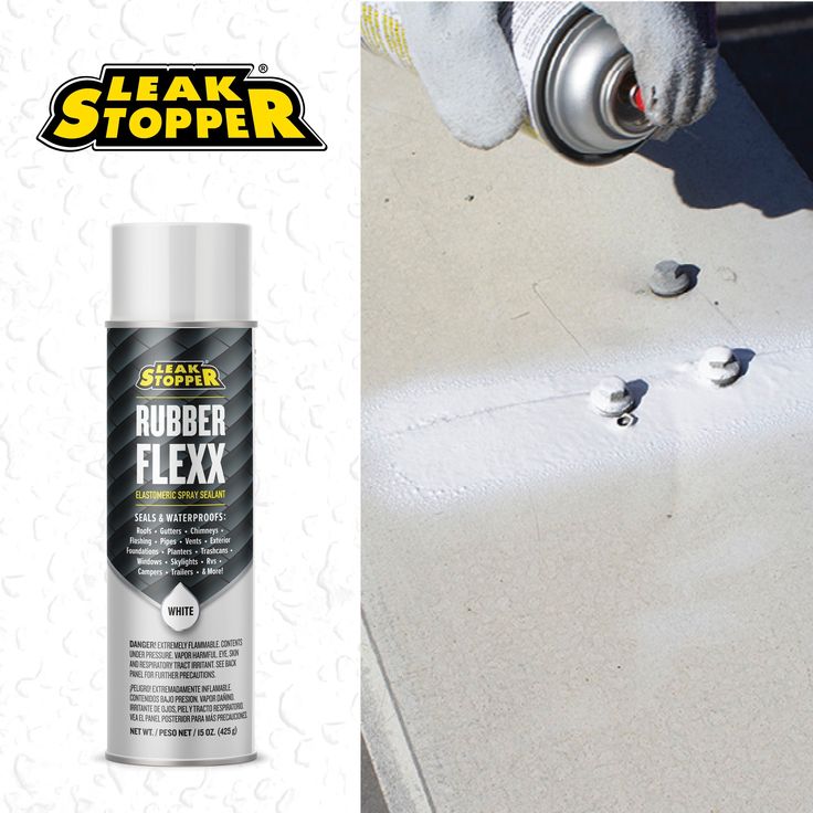 LEAK STOPPER Rubber Flexx 15-fl oz Waterproof Roof Sealant