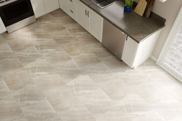 Style Selections Sorrento Marble 4-mil x 18-in W x 18-in L Groutable Water Resistant Peel and Stick Luxury Vinyl Tile Flooring