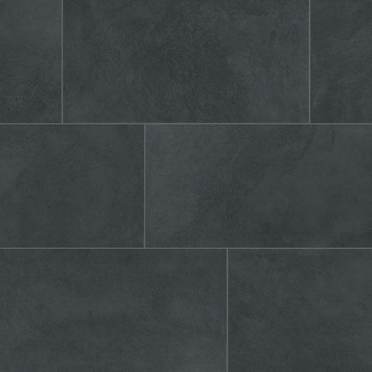 Daltile Indoterra Volcanic Ash 12-in x 24-in Matte Porcelain Cement look Floor and Wall Tile product image