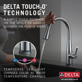 Essa Touch2O Technology Single-Handle Pull-Down Sprayer Kitchen Faucet with MagnaTite Docking in Arctic Stainless - Super Arbor