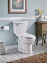 American Standard Champion White Elongated Chair Height 2‑Piece Toilet, 12‑in Rough-In