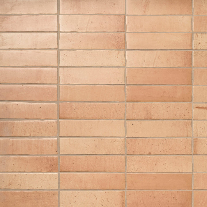 Artmore Tile Aurelia Terracotta Sand 2-in x 10-in Matte Porcelain Handcrafted look Floor and Wall Tile product image
