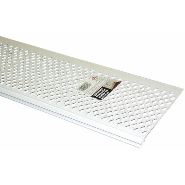 3 ft. White Snap-In Filter Gutter Guard