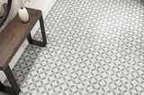 Style Selections Westwind Deco 3-mil x 12-in W x 12-in L Water Resistant Peel and Stick Luxury Vinyl Tile Flooring