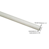 1/2 in. x 5 ft. White PEX Pipe - Super Arbor