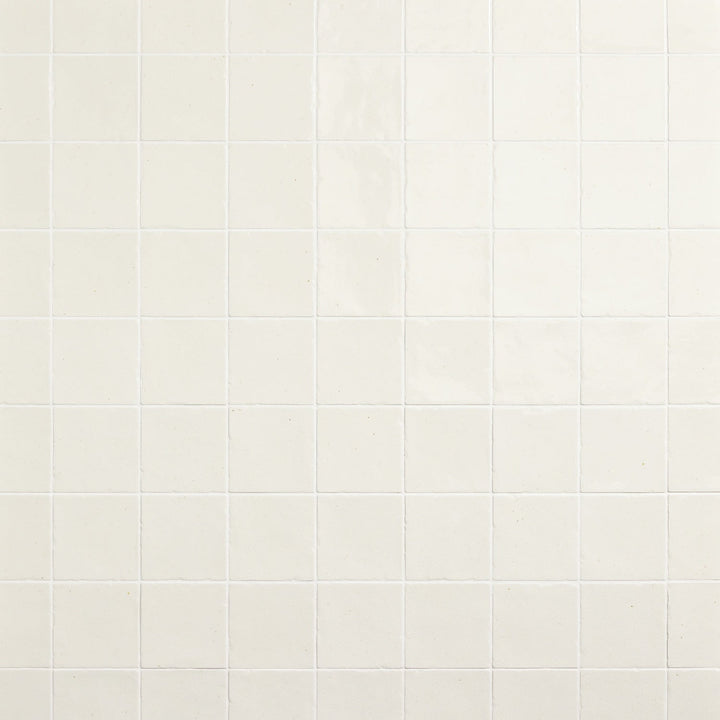 Daltile Contempee Jasmine 4-in x 4-in Glossy Ceramic Handcrafted look Wall Tile product image