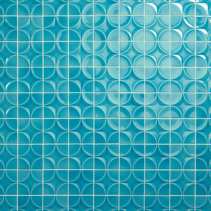 Daltile Contempee Bonnet 4-in x 4-in Glossy Ceramic Handcrafted look Wall Tile product image
