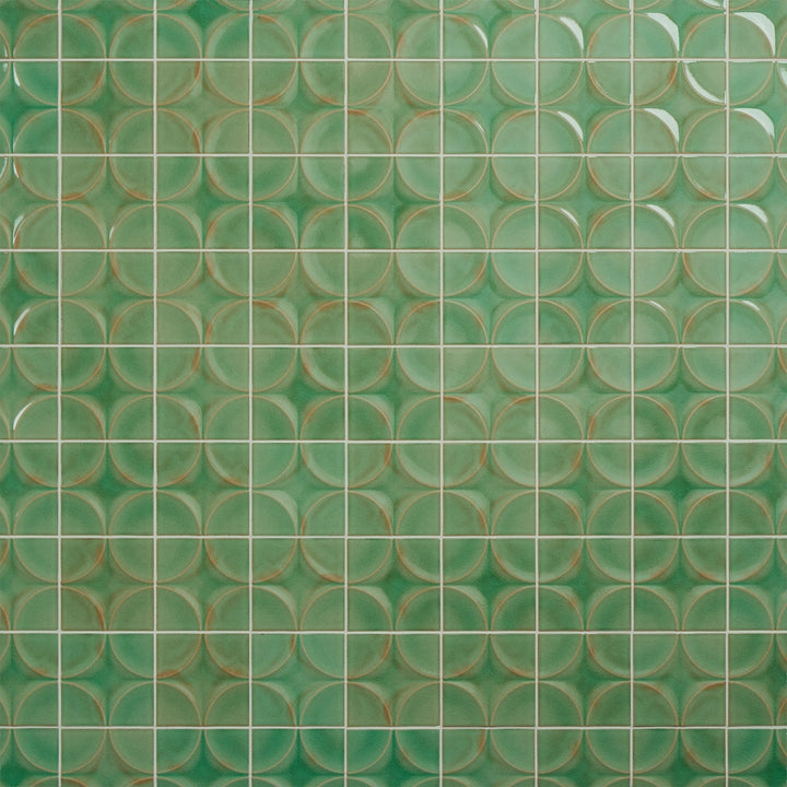 Daltile Contempee Ivy 4-in x 4-in Glossy Ceramic Handcrafted look Wall Tile product image