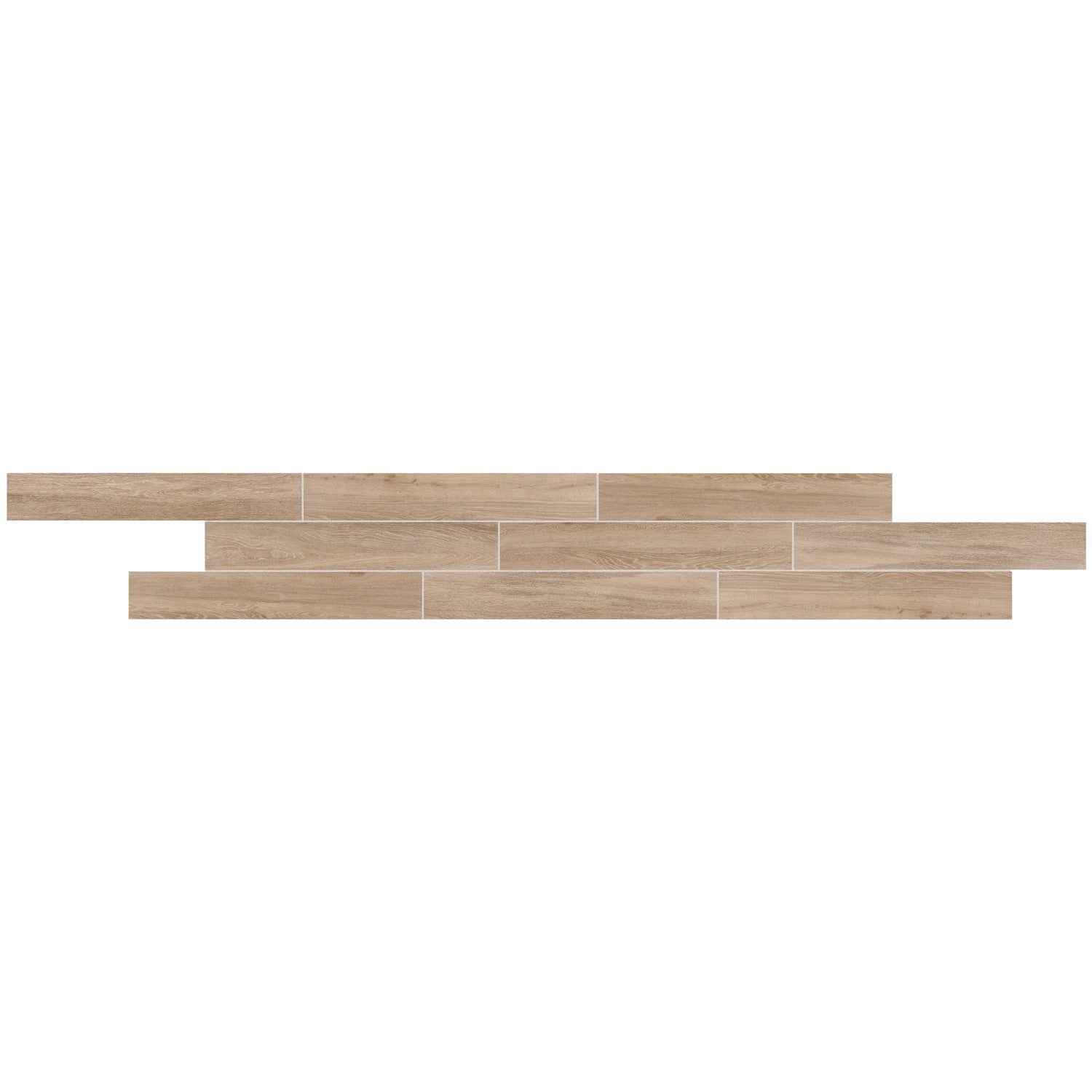 Daltile Emerson Wood Butter Pecan 8-in x 48-in Matte Porcelain Wood look Floor and Wall Tile product image