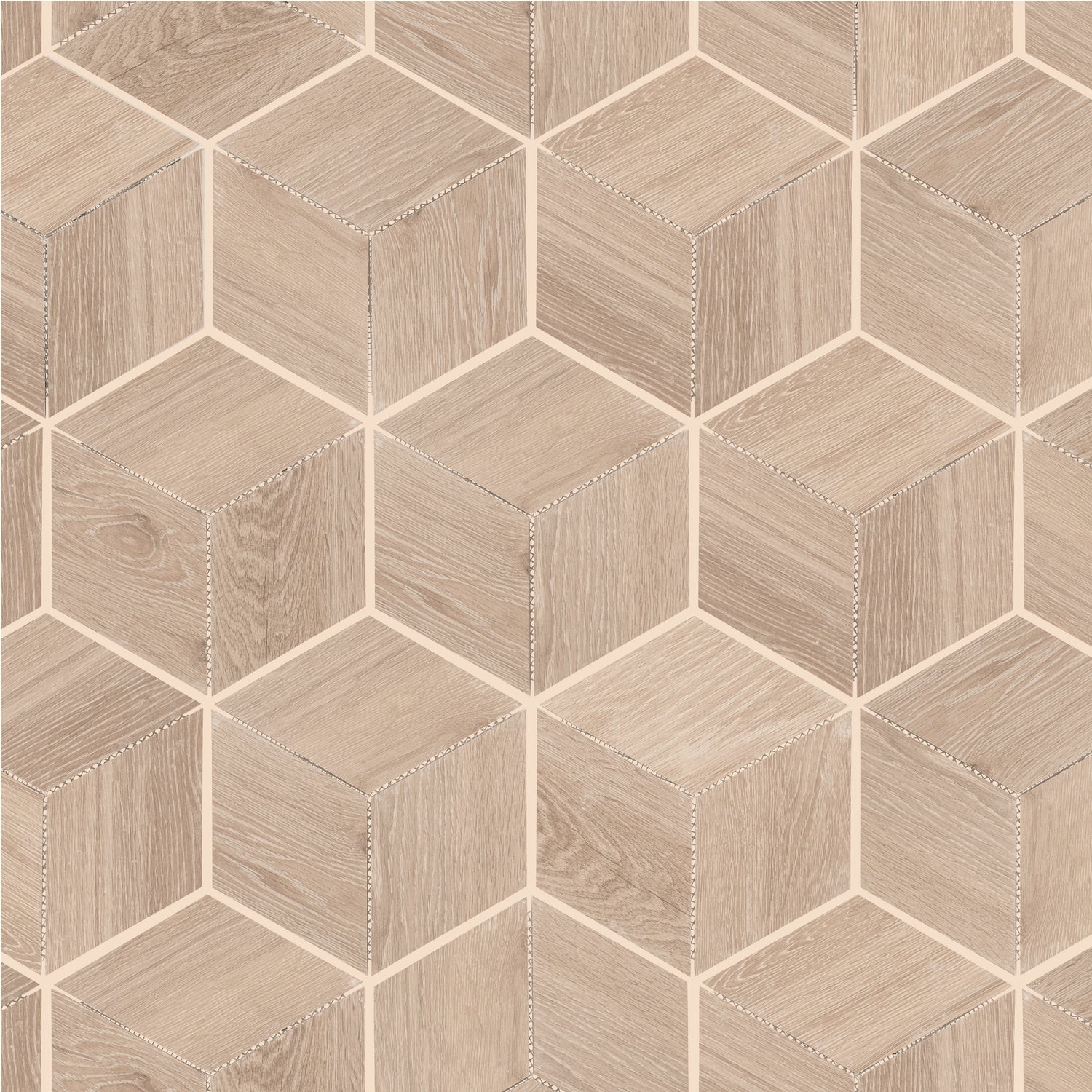 Daltile Emerson Wood Butter Pecan 11-in x 11-in Matte Porcelain Wood look Diamond Floor and Wall Tile product image