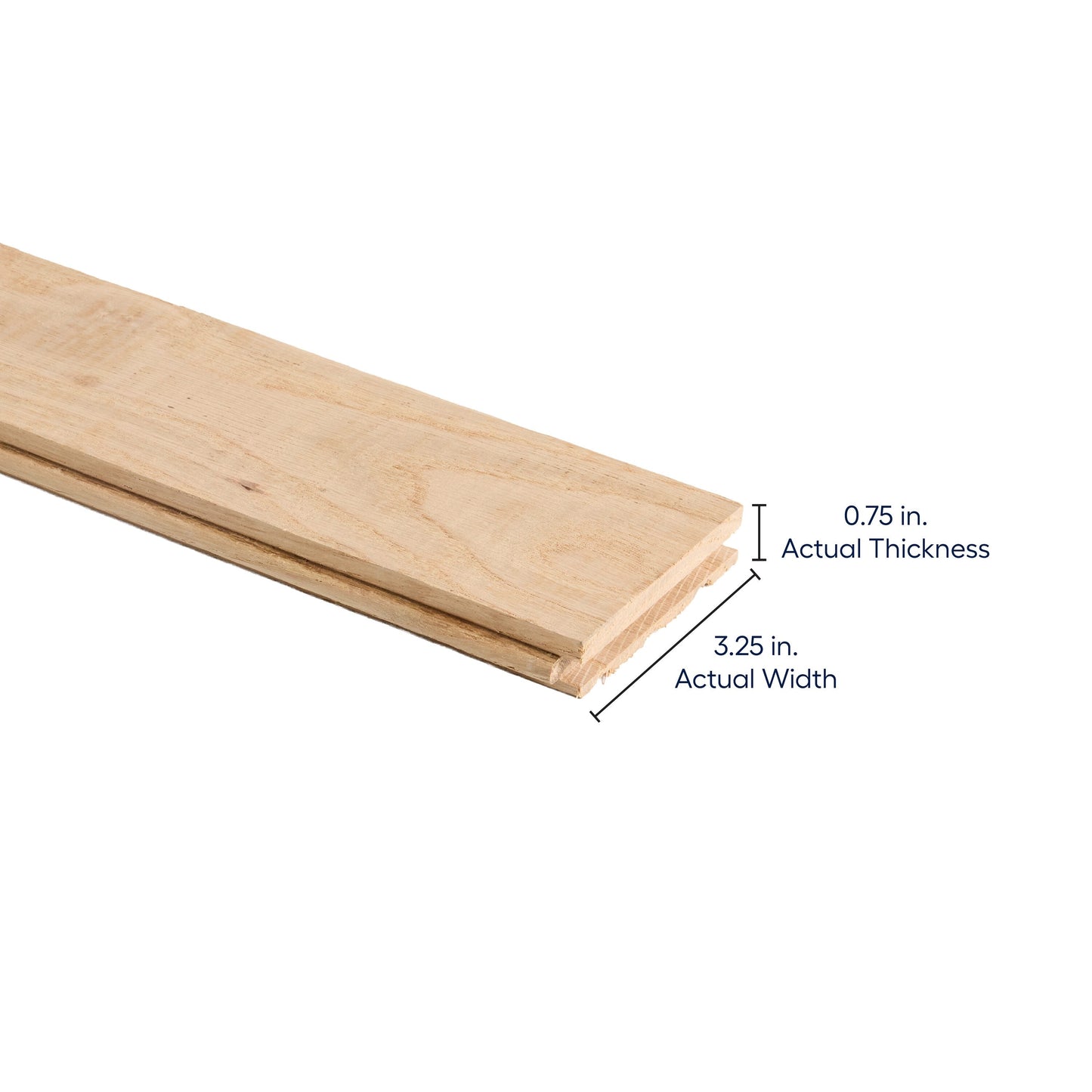 Bridgewell Resources White oak Unfinished hardwood flooring — view 9