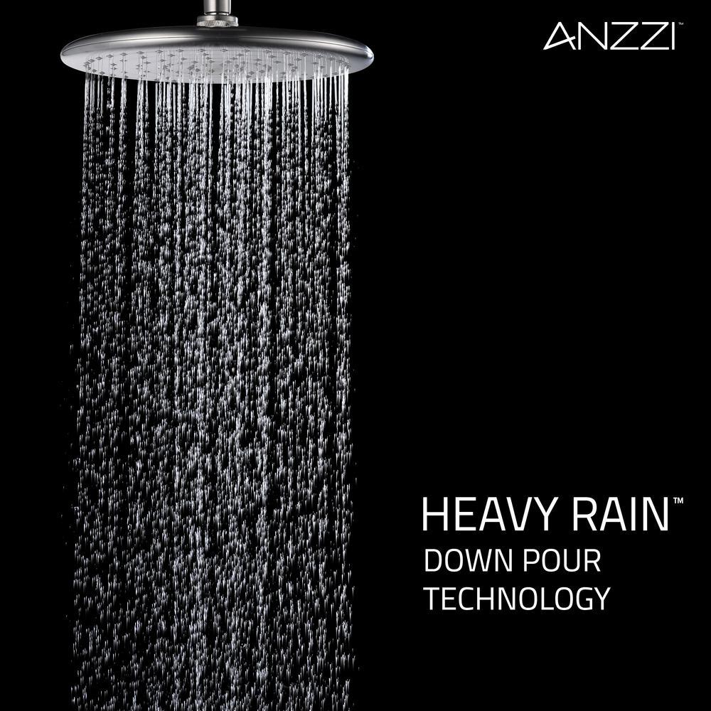 Meno Series Single-Handle 1-Spray Tub and Shower Faucet in Brushed Nickel - Super Arbor