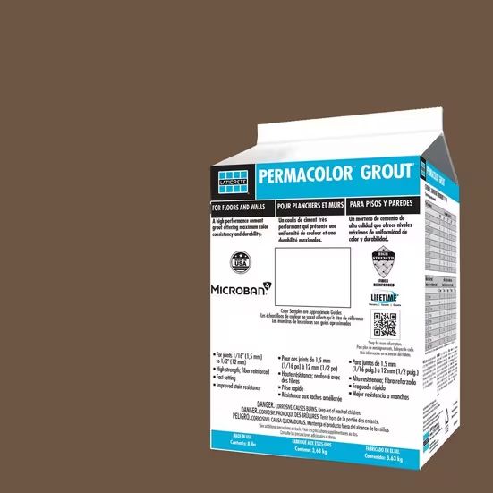 43 Chocolate Permacolor Grout (8 lbs)