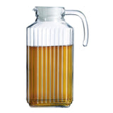 Quadro Jug 57.5 oz. with White Lid (Set of 1)