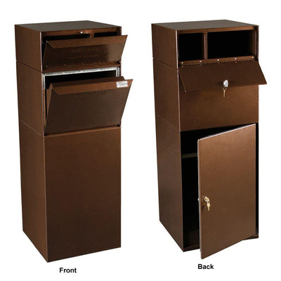 Full Service Vault Mailbox with Mail and Package Delivery in Copper Vein - Super Arbor