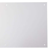 8 in. x 34 in. Satin Aluminum Kick Plate