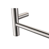 Glow 4-Bar Electric Towel Warmer in Brushed Nickel - Super Arbor
